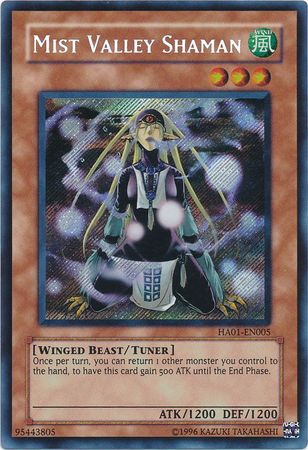 Mist Valley Shaman [HA01-EN005] Secret Rare | GnG Games