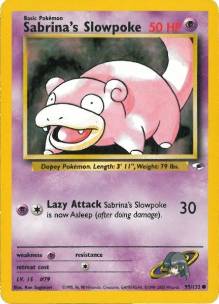 Sabrina's Slowpoke (95/132) [Gym Heroes Unlimited] | GnG Games