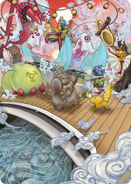 March of Otherworldly Light Art Card [Kamigawa: Neon Dynasty Art Series] | GnG Games