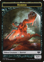 Horror // Zombie (016/036) Double-sided Token [Commander 2014 Tokens] | GnG Games