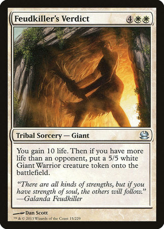 Feudkiller's Verdict [Modern Masters] | GnG Games