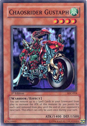 Chaosrider Gustaph [IOC-018] Super Rare | GnG Games