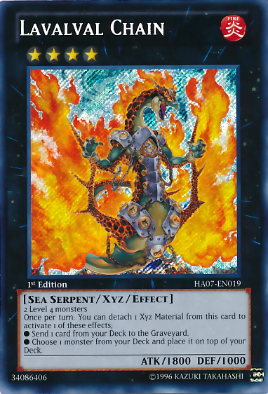 Lavalval Chain [HA07-EN019] Secret Rare | GnG Games