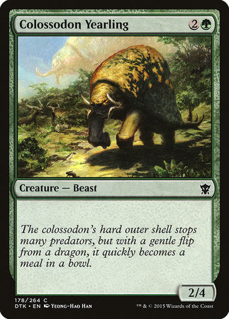 Colossodon Yearling [Dragons of Tarkir] | GnG Games