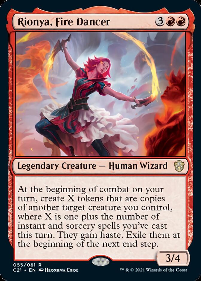 Rionya, Fire Dancer [Commander 2021] | GnG Games