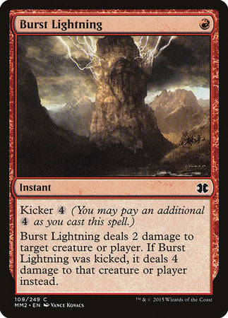 Burst Lightning [Modern Masters 2015] | GnG Games