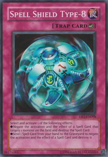 Spell Shield Type-8 [DR1-EN098] Super Rare | GnG Games