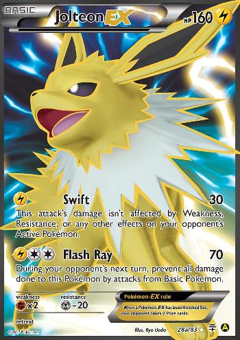Jolteon EX (28a/83) (Alternate Art Promo) [XY: Generations] | GnG Games
