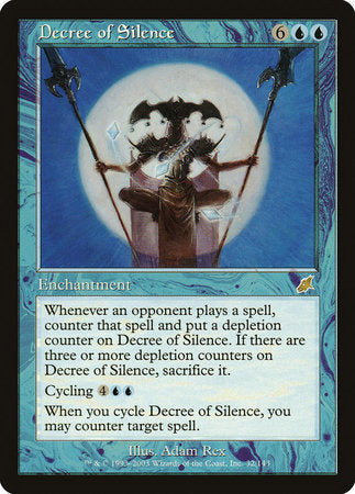 Decree of Silence [Scourge] | GnG Games