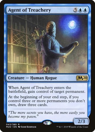 Agent of Treachery [Core Set 2020 Promos] | GnG Games