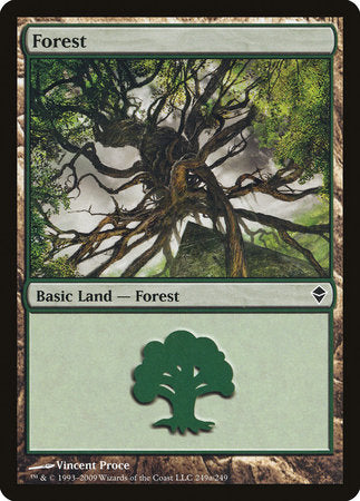 Forest (249a) [Zendikar] | GnG Games