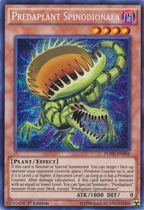 Predaplant Spinodionaea [FUEN-EN004] Secret Rare | GnG Games