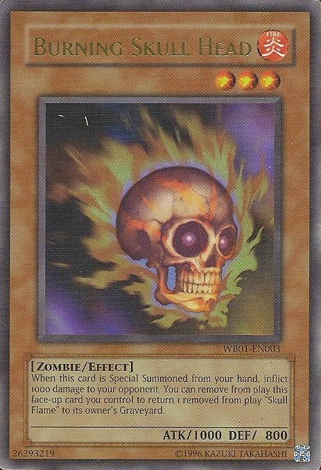 Burning Skull Head [WB01-EN003] Super Rare | GnG Games