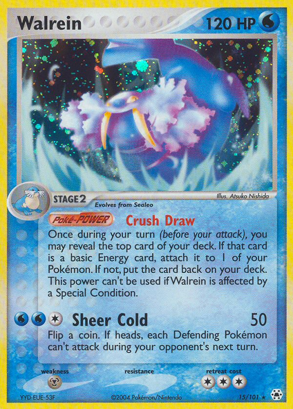 Walrein (15/101) [EX: Hidden Legends] | GnG Games