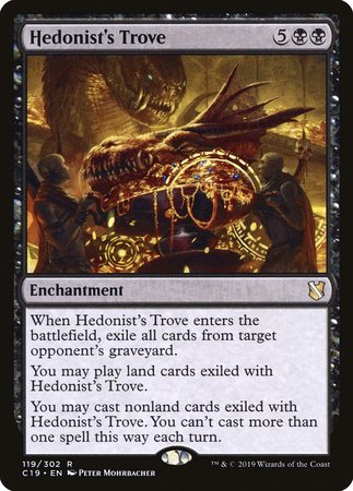 Hedonist's Trove [Commander 2019] | GnG Games