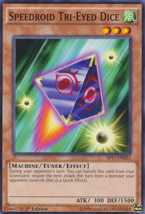 Speedroid Tri-Eyed Dice [SP17-EN023] Common | GnG Games