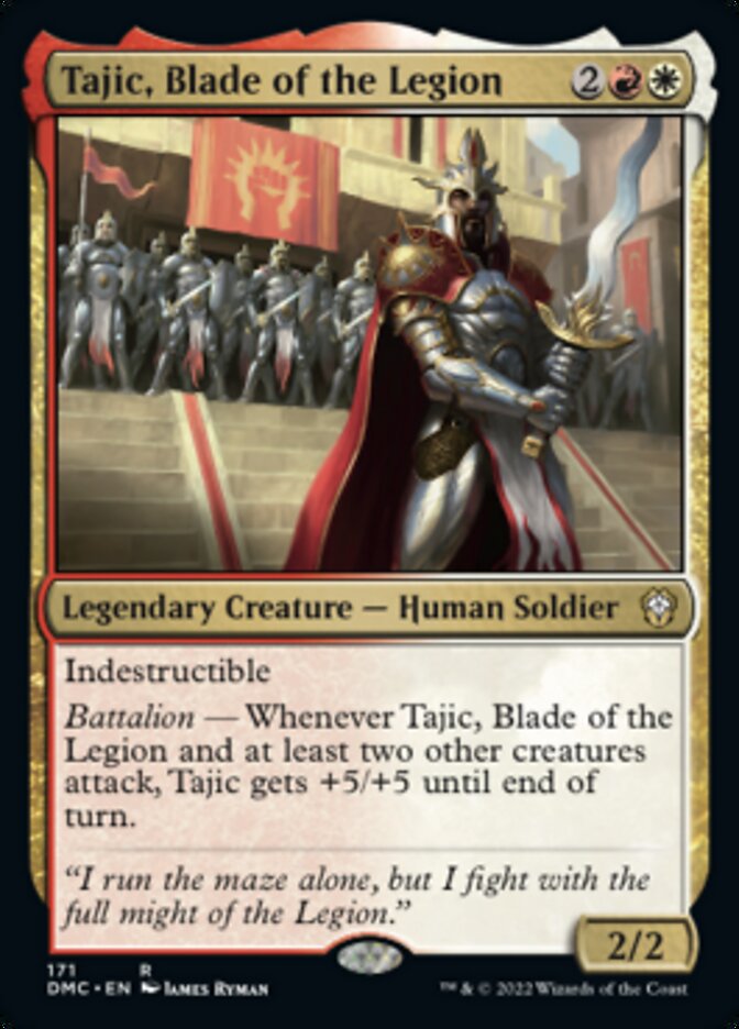 Tajic, Blade of the Legion [Dominaria United Commander] | GnG Games