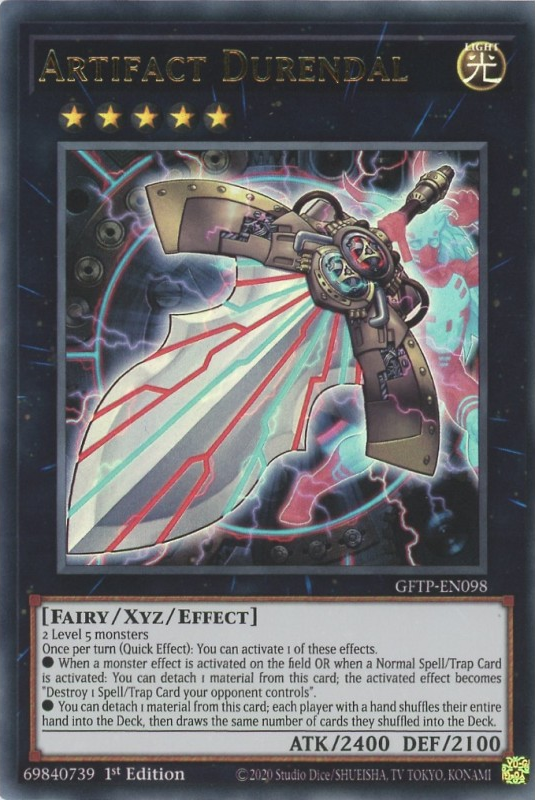 Artifact Durendal [GFTP-EN098] Ultra Rare | GnG Games