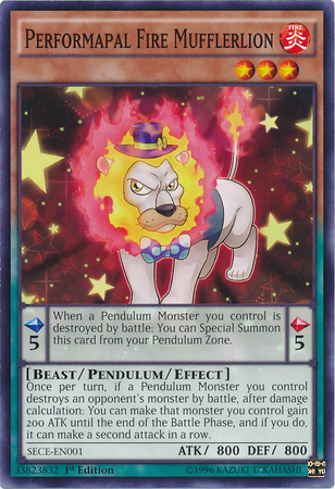 Performapal Fire Mufflerlion [SECE-EN001] Common | GnG Games