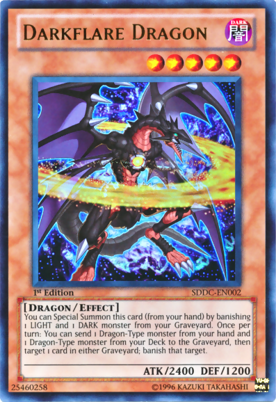 Darkflare Dragon [SDDC-EN002] Ultra Rare | GnG Games