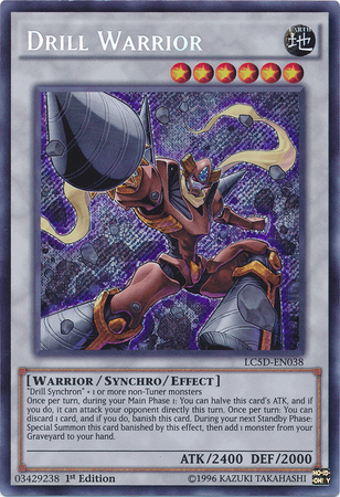 Drill Warrior [LC5D-EN038] Secret Rare | GnG Games