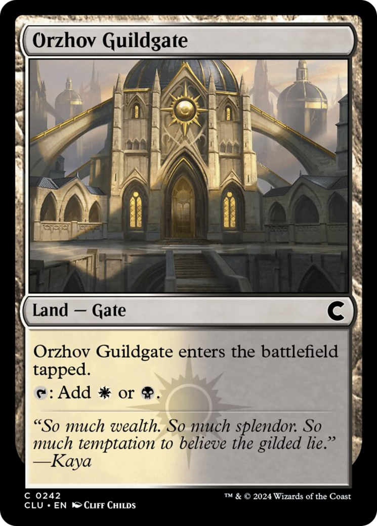 Orzhov Guildgate [Ravnica: Clue Edition] | GnG Games