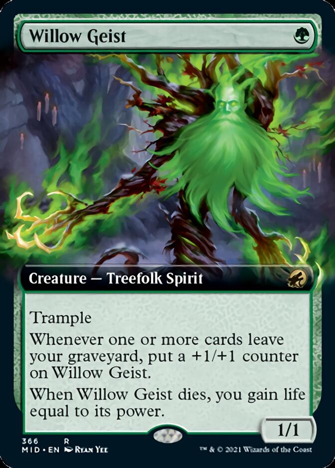 Willow Geist (Extended) [Innistrad: Midnight Hunt] | GnG Games