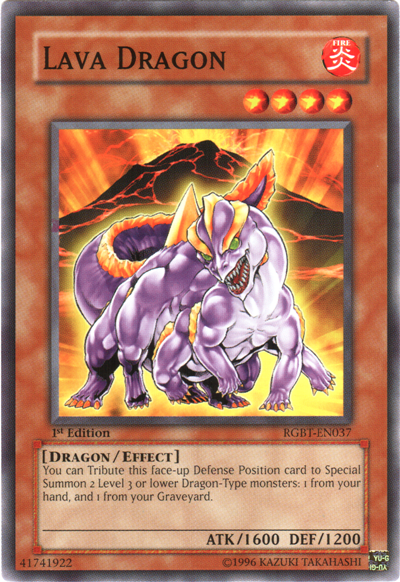 Lava Dragon [RGBT-EN037] Common | GnG Games