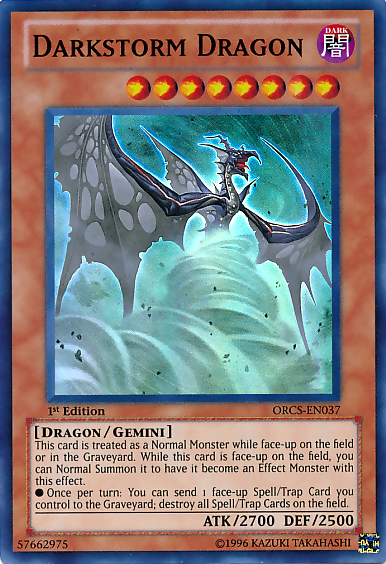 Darkstorm Dragon [ORCS-EN037] Super Rare | GnG Games