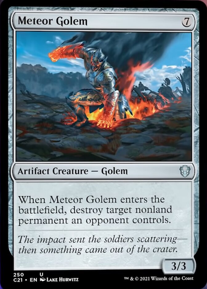 Meteor Golem [Commander 2021] | GnG Games