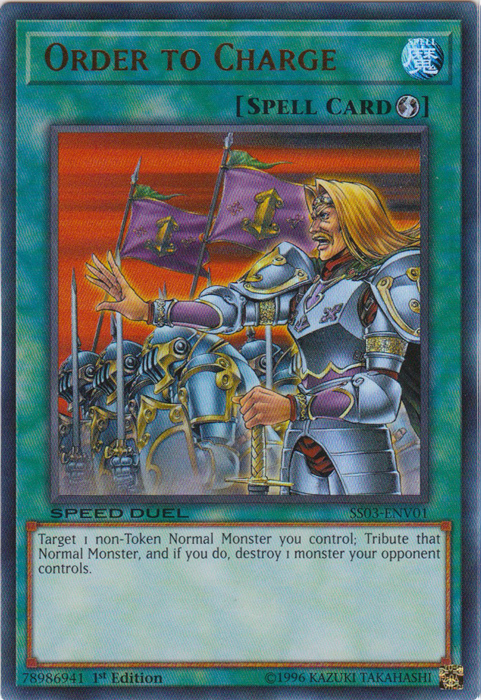 Order to Charge [SS03-ENV01] Ultra Rare | GnG Games