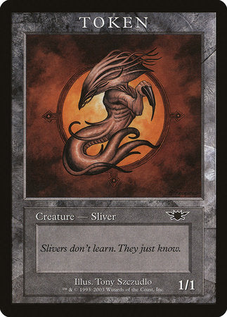 Sliver Token (Legions) [Magic Player Rewards 2003] | GnG Games