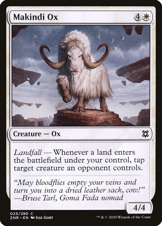 Makindi Ox [Zendikar Rising] | GnG Games