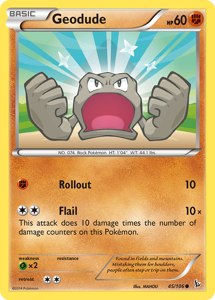 Geodude (45/106) [XY: Flashfire] | GnG Games