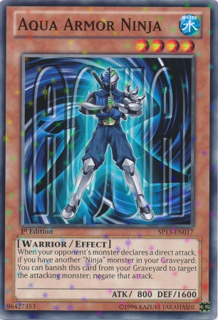 Aqua Armor Ninja [SP13-EN017] Starfoil Rare | GnG Games