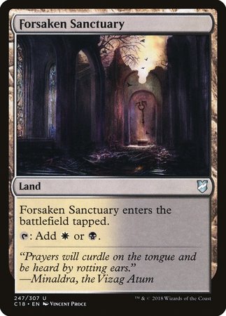 Forsaken Sanctuary [Commander 2018] | GnG Games