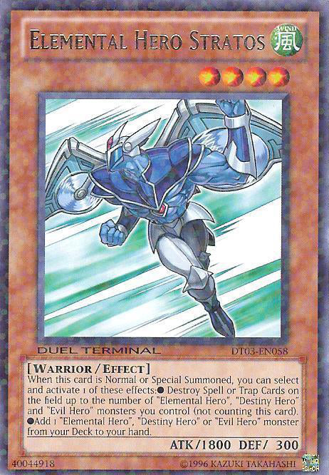 Elemental Hero Stratos [DT03-EN058] Rare | GnG Games