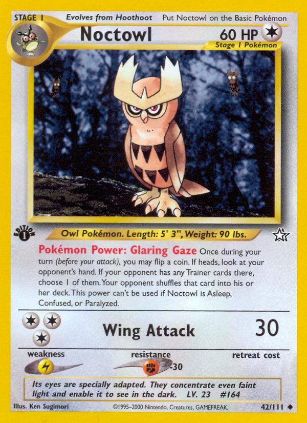 Noctowl (42/111) [Neo Genesis 1st Edition] | GnG Games