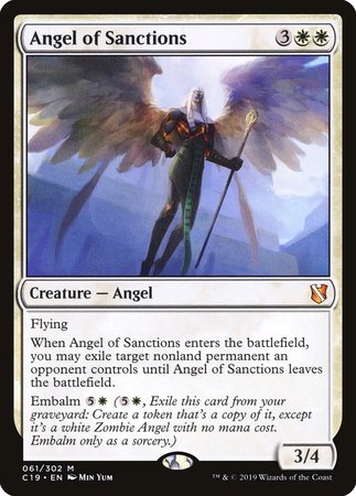 Angel of Sanctions [Commander 2019] | GnG Games