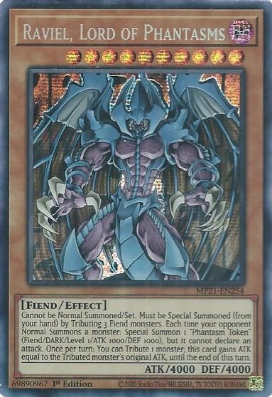 Raviel, Lord of Phantasms [MP21-EN254] Prismatic Secret Rare | GnG Games