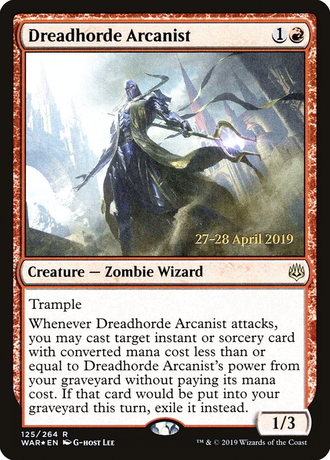 Dreadhorde Arcanist  [War of the Spark Prerelease Promos] | GnG Games