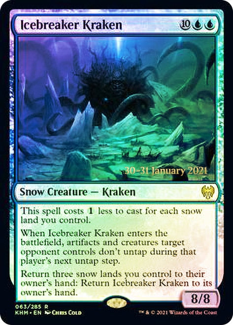 Icebreaker Kraken  [Kaldheim Prerelease Promos] | GnG Games