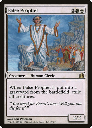 False Prophet [Commander 2011] | GnG Games