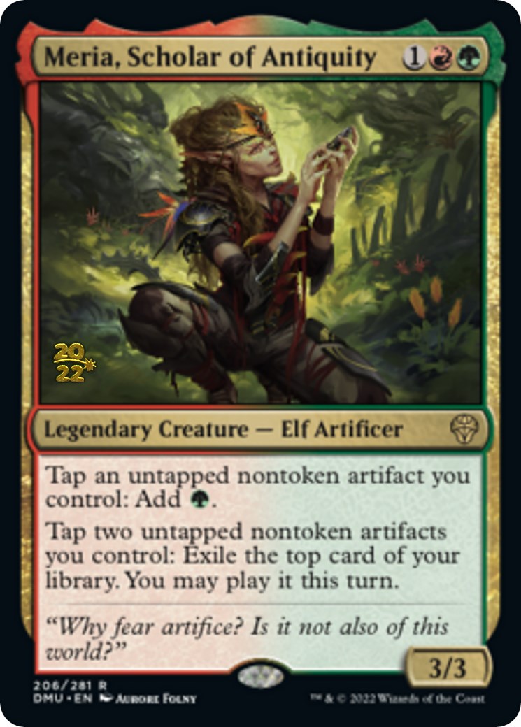 Meria, Scholar of Antiquity [Dominaria United Prerelease Promos] | GnG Games