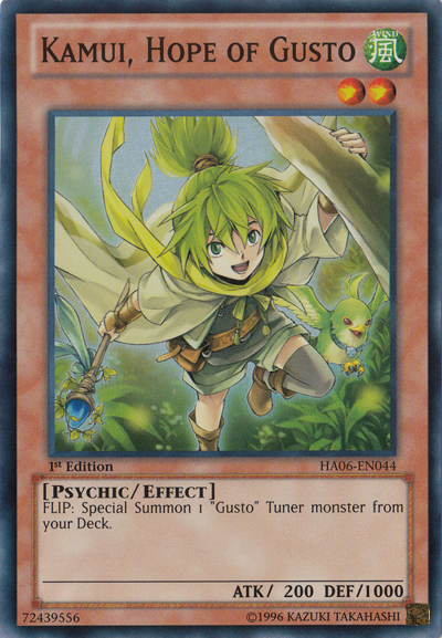 Kamui, Hope of Gusto [HA06-EN044] Super Rare | GnG Games