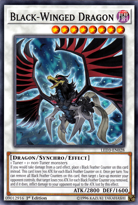 Black-Winged Dragon [LED3-EN028] Common | GnG Games