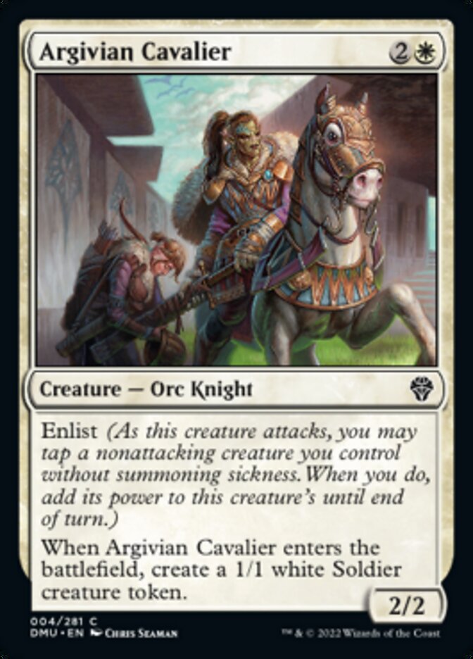 Argivian Cavalier [Dominaria United] | GnG Games