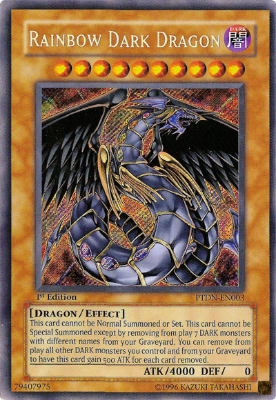 Rainbow Dark Dragon [PTDN-EN003] Secret Rare | GnG Games