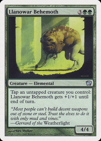 Llanowar Behemoth [Ninth Edition] | GnG Games