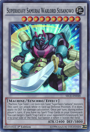 Superheavy Samurai Warlord Susanowo [SECE-EN048] Super Rare | GnG Games